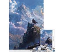 Rompecabezas de 1000 Piezas para Adultos Summit of Legends decoración del hogar Juguetes Obras de Arte Regalo Juego práctico desafiante para completar tamaño 38x26cm