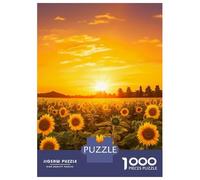 Rompecabezas De 1000 Piezas para Adultos Sunflower Sunrise Trees Rompecabezas para Adultos Juego Familiar Difícil Difícil Y Desafiante 70x50cm/1000pcs