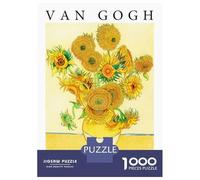 Rompecabezas De 1000 Piezas para Adultos Sunflowers Van Gogh Rompecabezas para Adultos Juguetes Antiestrés Difícil Difícil Y Desafiante 70x50cm/1000pcs