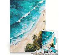 Rompecabezas de 1000 Piezas para Adultos Susurros de Las Olas Juegos Familiares Corte de precisión colección de Artistas Bellas Artes 50x75cm