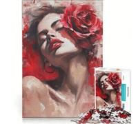 Rompecabezas de 1000 Piezas para Adultos Susurros de Romance Juego Educativo para Relajarse intelectualmente un Gran Regalo para los Amantes de los Juegos 38x26cm