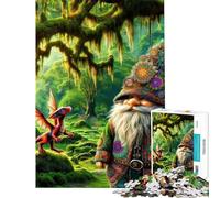 Rompecabezas de 1000 Piezas para Adultos Susurros del Bosque - Juegos relajantes para la diversión Familiar - Ideal para cumpleaños y Navidad (tamaño 50x75cm)