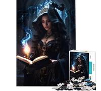 Rompecabezas de 1000 Piezas para Adultos Susurros del Velo Juguete Intelectual Juego de ingenio Juego de análisis y lógica Regalos para Mujeres y Hombres (Tamaño 38x26cm)