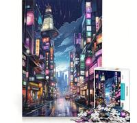 Rompecabezas de 1000 Piezas para Adultos Synthwave Chronicles Family Games Entrena tu Cerebro y Tus Manos Toda la Familia 38x52cm