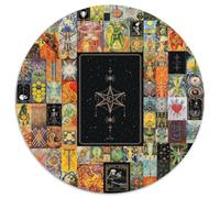 Rompecabezas de 1000 Piezas para Adultos, Tarot Art, Actividad educativa para Mejorar Las Habilidades cognitivas (67,5 x 67,5 cm)