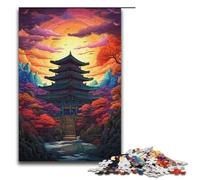 Rompecabezas de 1000 Piezas para Adultos Templo Bulguksa Corea del Sur Un Juego desafiante una Obra de Arte Ideal para Adolescentes de 14 años en adelante 1000 Piezas (38 x 26 cm)