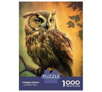 Rompecabezas De 1000 Piezas para Adultos The Brown Owl Rompecabezas Juego De Ingenio Carrera De Velocidad De Manos Interacción Entre Padres E Hijos 70x50cm/1000pcs