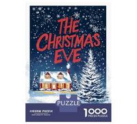 Rompecabezas De 1000 Piezas para Adultos The Christmas Eve House Rompecabezas para Adultos Juegos Relajantes Análisis Y Lógica Oferta como Regalos para Toda La Familia 38x26cm/1000pcs