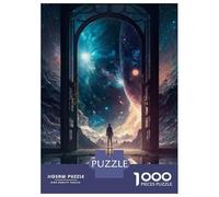 Rompecabezas De 1000 Piezas para Adultos The Door to The Unknown V3 Rompecabezas para Adultos Juego Familiar Decoración De Pared Desafiante De Completar 38x26cm/1000pcs