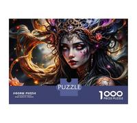 Rompecabezas De 1000 Piezas para Adultos The Elf Queen Rompecabezas para Adultos Juegos De Relajación Una Obra De Arte Regalos para Amigos Y Familiares 70x50cm/1000pcs