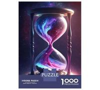Rompecabezas De 1000 Piezas para Adultos The Flow of Time and Space Rompecabezas para Adultos Juego De Ingenio Pero Divertido Y Humorístico 52x38cm/1000pcs