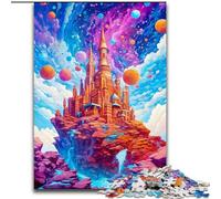 Rompecabezas de 1000 Piezas para Adultos, The Gold Palace Space, Rompecabezas de Madera para Adultos, decoración del hogar y Juego Familiar Interactivo, Regalo Ideal (tamaño 50x75cm)