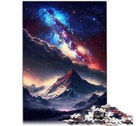 Rompecabezas de 1000 piezas para adultos The Great Galaxy Mount Challenging Game Puzzles de 38 x 52 cm, mejora la memoria para adolescentes de 14 años en adelante