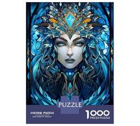 Rompecabezas De 1000 Piezas para Adultos The Ice Queen Rompecabezas para Adultos Juguetes Antiestrés Corte De Precisión Actividades Divertidas En Casa 52x38cm/1000pcs