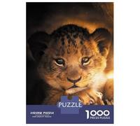 Rompecabezas De 1000 Piezas para Adultos The Lion Cub Rompecabezas para Adultos Juegos Relajantes Análisis Y Lógica Oferta como Regalos para Toda La Familia 70x50cm/1000pcs