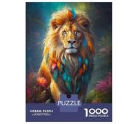 Rompecabezas De 1000 Piezas para Adultos The Lions Mane Rompecabezas para Adultos: Un Juego Práctico, Divertido Y Un Desafío Educativo con Humor 70x50cm/1000pcs