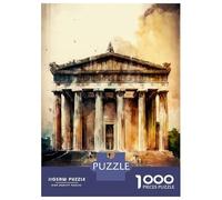 Rompecabezas De 1000 Piezas para Adultos The Parthenon Nashville Rompecabezas para Adultos Juguete Decoración De Pared Regalos para Mujeres Difícil Y Desafiante 38x26cm/1000pcs