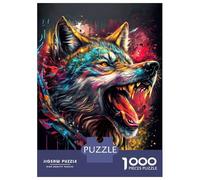 Rompecabezas De 1000 Piezas para Adultos The Pirate Wolf Rompecabezas para Adultos Juegos Divertidos Una Obra De Arte Oferta como Regalos para Toda La Familia 38x26cm/1000pcs
