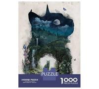 Rompecabezas De 1000 Piezas para Adultos The Realm of Cats Rompecabezas para Adultos Juego Familiar Regalos para Mujeres Regalos para Amigos Y Familiares 52x38cm/1000pcs