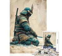 Rompecabezas de 1000 Piezas para Adultos The Silent Warrior Juguete Decorativo para Pared Gran Regalo y Juego de relajación con Piezas de Formas aleatorias Totalmente entrelazadas tamaño 38x26cm