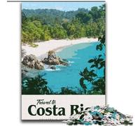 Rompecabezas de 1000 Piezas para Adultos, Toda la Familia, Ideal para visitar Costa Rica 75x100cm