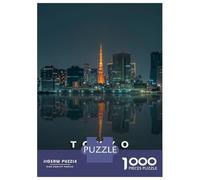 Rompecabezas De 1000 Piezas para Adultos Tokyo Reflections Rompecabezas para Adultos Juguete Decoración De Pared Decoración del Hogar Interacción Entre Padres E Hijos 70x50cm/1000pcs