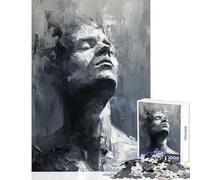 Rompecabezas de 1000 Piezas para Adultos Tonos melancólicos Juguete Educativo Regalo de cumpleaños Juego Imposible para Mejorar el Amor en Pareja tamaño 50x75cm