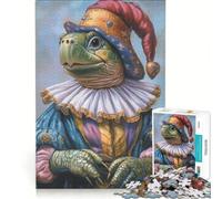 Rompecabezas de 1000 Piezas para Adultos Tortugas convertidas en trovadores Juguetes para armar decoración para el hogar cumpleaños y Navidad 38x26cm