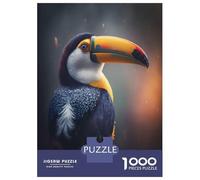 Rompecabezas De 1000 Piezas para Adultos Toucan Bird Animals Rompecabezas Juego De Ingenio Carrera De Velocidad De Manos Interacción Entre Padres E Hijos 38x26cm/1000pcs