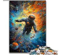 Rompecabezas de 1000 Piezas para Adultos Tragado por el Universo, Rompecabezas imposibles para Adultos, tamaño 50x75cm, para Adolescentes y familias, decoración DIY desafío Mental.