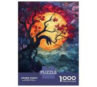 Rompecabezas De 1000 Piezas para Adultos Tree of The Dragons Rompecabezas para Adultos Juegos Familiares Carrera De Velocidad Manual Regalo De Cumpleaños, Regalos, 38x26cm/1000pcs