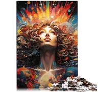 Rompecabezas de 1000 piezas para adultos Trend Angel colorido Anti-Stress 50x70cm Anti-Stress Staycation Matar Tiempo para Jóvenes de 14 Años