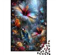 Rompecabezas De 1000 Piezas para Adultos Tropical Fantasy Garden Rompecabezas para Adultos Juegos Divertidos Una Obra De Arte Cumpleaños Y Navidad 52x38cm/1000pcs