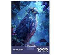 Rompecabezas De 1000 Piezas para Adultos Tropical Majestic Eagle Rompecabezas para Adolescentes Juego Familiar Desafío Difícil Gran Regalo para Jugar 52x38cm/1000pcs