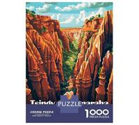 Rompecabezas De 1000 Piezas para Adultos Tsingy De Bemaraha, Madagascar Rompecabezas para Adultos Juegos Divertidos Decoración De Pared Cumpleaños Y Navidad 70x50cm/1000pcs