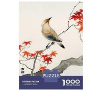 Rompecabezas De 1000 Piezas para Adultos Ukiyo E Plague Bird on Map Rompecabezas para Adultos Juguetes De Bricolaje Desafío Difícil Desafío Educativo 52x38cm/1000pcs