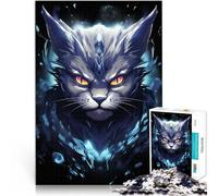 Rompecabezas de 1000 Piezas para Adultos Ultra Instinto de Gato Juguetes de Entretenimiento Familiar decoración de Pared 38x26cm