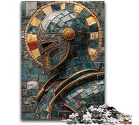 Rompecabezas de 1000 Piezas para Adultos, un Caballero Medieval majestuoso Un Juego desafiante, Ideal para Regalar a Toda la Familia (38x26cm)