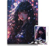 Rompecabezas de 1000 Piezas para Adultos: Un Encuentro de neón, Juego Educativo, Actividades Familiares, Regalos de Amigo Secreto, tamaño 38x26cm