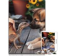 Rompecabezas de 1000 Piezas para Adultos, un Encuentro mágico, Juguetes educativos, desafío difícil, Juguetes de Bricolaje, tamaño 38x52cm