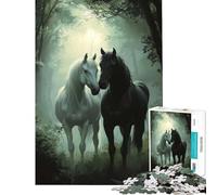 Rompecabezas de 1000 Piezas para Adultos Un Momento de armonía Juguetes adictivos para Cultivar la Paciencia Juego Educativo Actividades Familiares Obra de Arte Regalo Ideal (Tamaño 38x52cm)