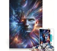 Rompecabezas de 1000 Piezas para Adultos un Viaje Virtual Que se despliega Ante Tus Ojos Juego práctico para Entrenar tu Cerebro y Tus Manos Cada Pieza es única 50x75cm