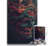 Rompecabezas de 1000 Piezas para Adultos, una expresión caótica de Locura, Juguete, Juego Intelectual, Divertido y Divertido, Regalo de cumpleaños, tamaño 38x52cm