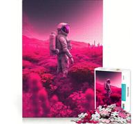 Rompecabezas de 1000 Piezas para Adultos: Una odisea Espacial, Juguete Educativo, desafío exigente, colección de Artistas, Bellas Artes 38x26cm