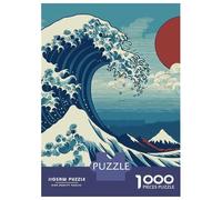 Rompecabezas De 1000 Piezas para Adultos Under The Wave Kanagawa Rompecabezas para Adultos Juguetes Antiestrés Pero Divertido Y Humorístico 70x50cm/1000pcs