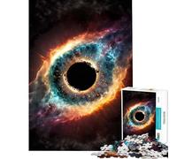 Rompecabezas de 1000 Piezas para Adultos Universo del Agujero Negro Diversión en casa Juego difícil e Imposible Apto para Mayores de 14 años 38x26cm