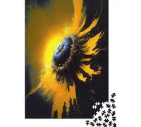Rompecabezas de 1000 Piezas para Adultos, Universo Girasol 465, Rompecabezas de Madera para la Familia, desafío Mental, 1000 Piezas (75 x 50 cm)