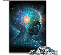 Rompecabezas de 1000 Piezas para Adultos, Universo Zen esotérico, de Madera, Ideal para divertirse en Familia en cumpleaños y Navidad 50x75cm, Ideal para decoración del hogar, Entrenamiento Mental