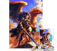 Rompecabezas de 1000 Piezas para Adultos Valkiria con Grifo Rompecabezas de 1000 Piezas para armar Juguete de Bricolaje Desafío difícil Regalo de cumpleaños Regalos (38x52cm)