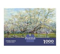 Rompecabezas De 1000 Piezas para Adultos Van Gogh The White Orchard Rompecabezas Juego De Ingenio Carrera De Velocidad De Manos Interacción Entre Padres E Hijos 38x26cm/1000pcs
